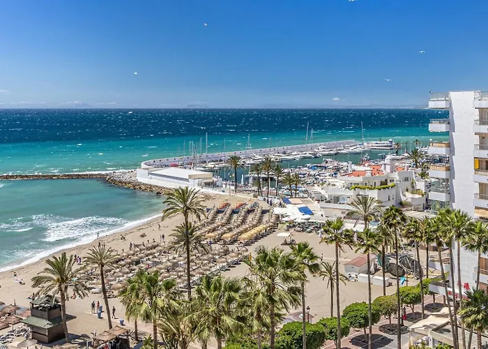 アパート Beachfront Penthouse In Marbella: Seaviews